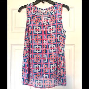 Top, 🚨 3/$15, Crown and Ivy Hi Low Sleeveless Blouse